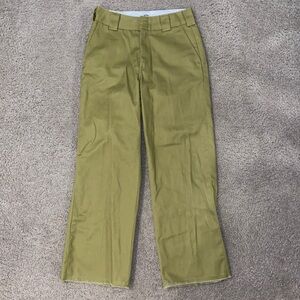 Dickies Women’s Olive Green Chino Pant Size 0R